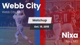 Matchup: Webb City High vs. Nixa  2018