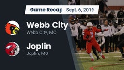Recap: Webb City  vs. Joplin  2019