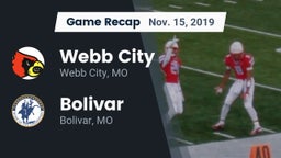 Recap: Webb City  vs. Bolivar  2019