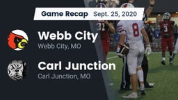 Recap: Webb City  vs. Carl Junction  2020