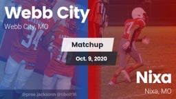 Matchup: Webb City High vs. Nixa  2020