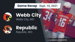 Recap: Webb City  vs. Republic  2021