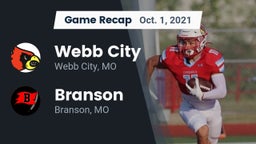 Recap: Webb City  vs. Branson  2021
