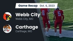 Recap: Webb City  vs. Carthage  2023