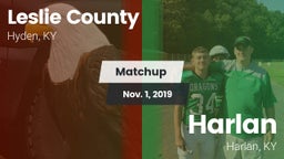 Matchup: Leslie County vs. Harlan  2019