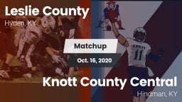 Matchup: Leslie County vs. Knott County Central  2020