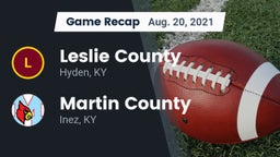 Recap: Leslie County  vs. Martin County  2021