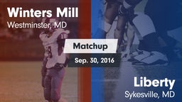 Matchup: Winters Mill vs. Liberty  2016
