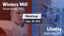 Matchup: Winters Mill vs. Liberty  2016