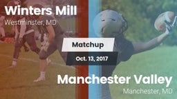 Matchup: Winters Mill vs. Manchester Valley  2017