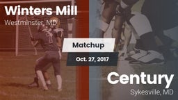Matchup: Winters Mill vs. Century  2017