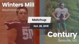 Matchup: Winters Mill vs. Century  2018