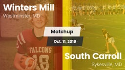 Matchup: Winters Mill vs. South Carroll  2019