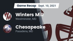 Recap: Winters Mill  vs. Chesapeake  2021