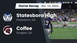 Recap: Statesboro High vs. Coffee  2023