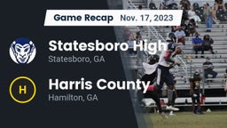 Recap: Statesboro High vs. Harris County  2023