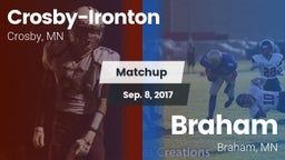 Matchup: Crosby-Ironton vs. Braham  2017