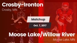 Matchup: Crosby-Ironton vs. Moose Lake/Willow River  2017