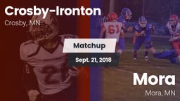 Matchup: Crosby-Ironton vs. Mora  2018