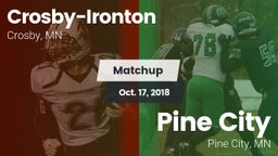 Matchup: Crosby-Ironton vs. Pine City  2018