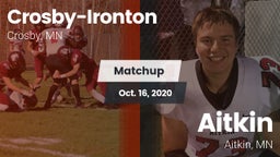 Matchup: Crosby-Ironton vs. Aitkin  2020