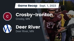 Recap: Crosby-Ironton  vs. Deer River  2023