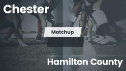 Matchup: Chester vs. Hamilton County 2016