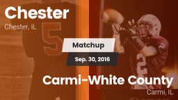 Matchup: Chester vs. Carmi-White County  2016