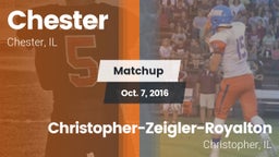 Matchup: Chester vs. Christopher-Zeigler-Royalton  2016