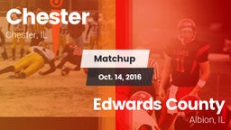 Matchup: Chester vs. Edwards County  2016