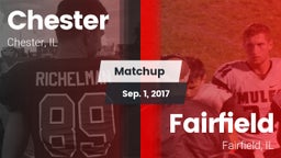 Matchup: Chester vs. Fairfield  2017