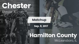 Matchup: Chester vs. Hamilton County  2017