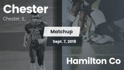 Matchup: Chester vs. Hamilton Co  2018