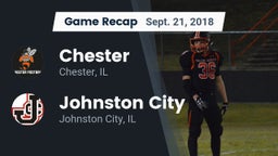 Recap: Chester  vs. Johnston City  2018