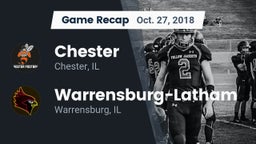 Recap: Chester  vs. Warrensburg-Latham  2018