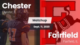 Matchup: Chester vs. Fairfield  2020
