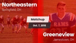 Matchup: Northeastern vs. Greeneview  2016