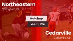 Matchup: Northeastern vs. Cedarville  2016