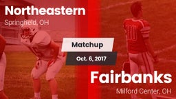 Matchup: Northeastern vs. Fairbanks  2017