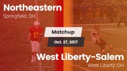 Matchup: Northeastern vs. West Liberty-Salem  2017