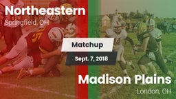 Matchup: Northeastern vs. Madison Plains  2018