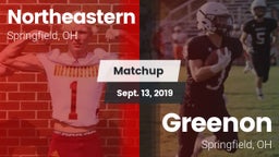 Matchup: Northeastern vs. Greenon  2019