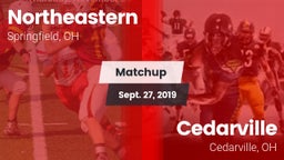 Matchup: Northeastern vs. Cedarville  2019