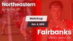 Matchup: Northeastern vs. Fairbanks  2019