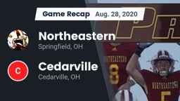 Recap: Northeastern  vs. Cedarville  2020