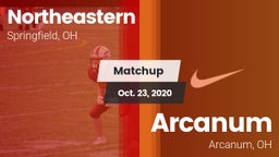 Matchup: Northeastern vs. Arcanum  2020