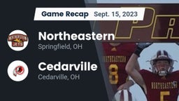 Recap: Northeastern  vs. Cedarville  2023