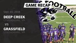 Recap: Deep Creek  vs. Grassfield  2016