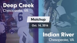 Matchup: Deep Creek vs. Indian River  2016