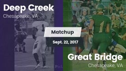 Matchup: Deep Creek vs. Great Bridge  2017